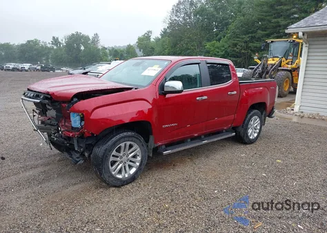 2018 GMC Canyon Slt из США, поврежденный, VIN 1GTG6DEN3J1317243